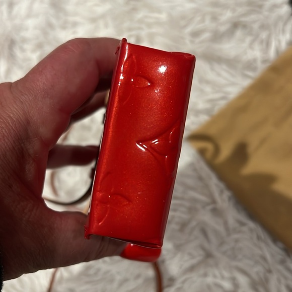 Louis Vuitton Vernis Mono cigarette case red - Picture 5 of 9